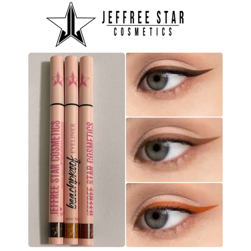 Jeffree Star Cosmetics Gothic Beach Beach Proof Waterproof Eyeliner Trio Set 3